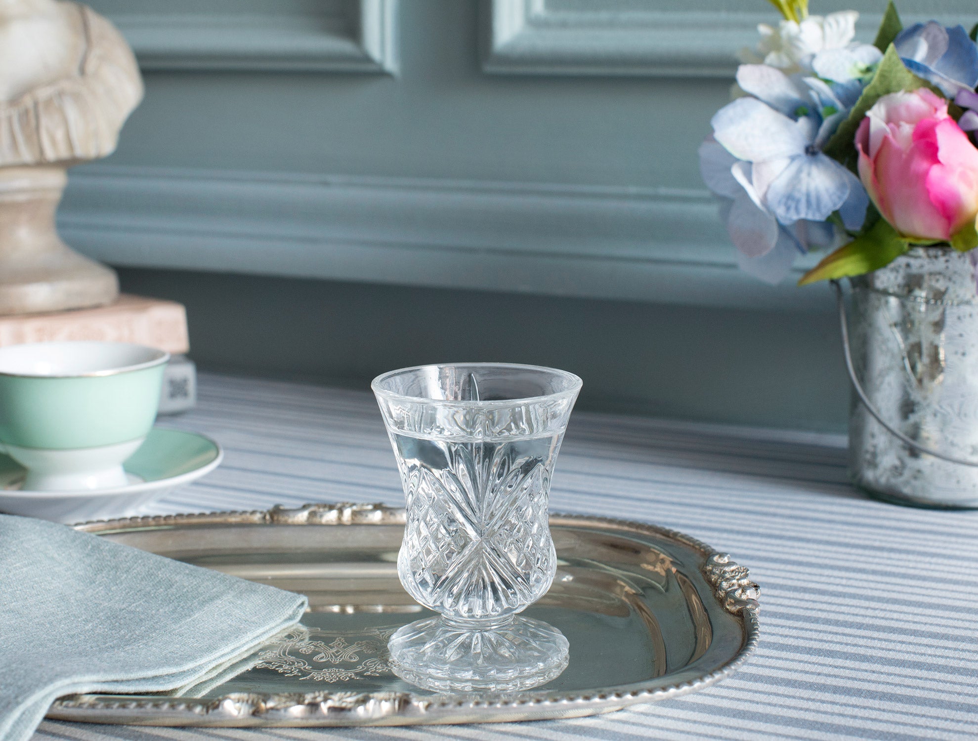 Aron 4-piece Footed Coffee Side Set - Madame Coco JO