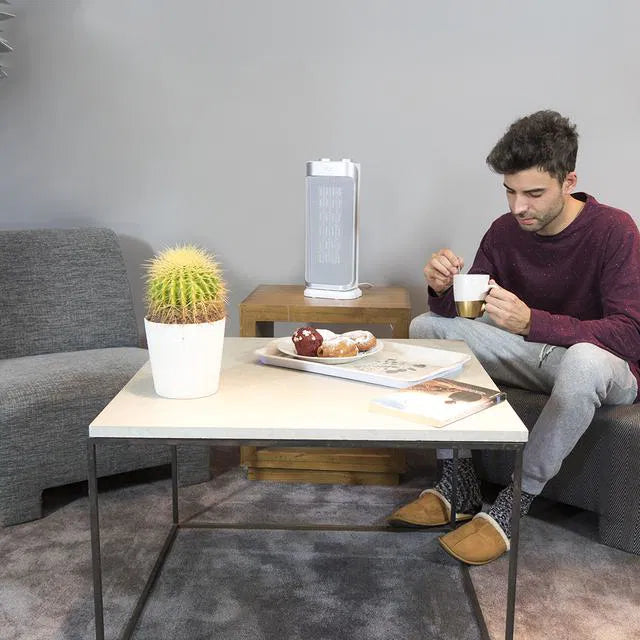 Cecotec Ready Warm 6200 Ceramic Heater 2000W - Bathroom Heater with Safety Features