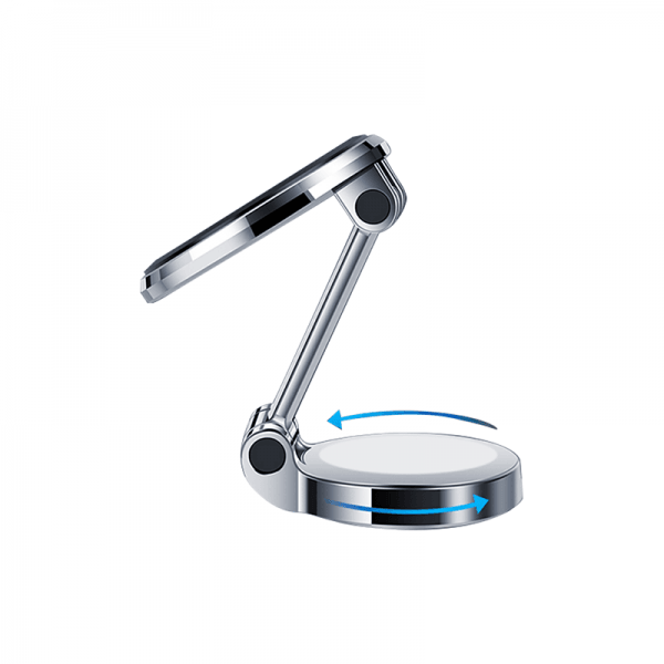 حامل مغناطيسي للسيارة من سلسلة الزنك من ويوو - فضي