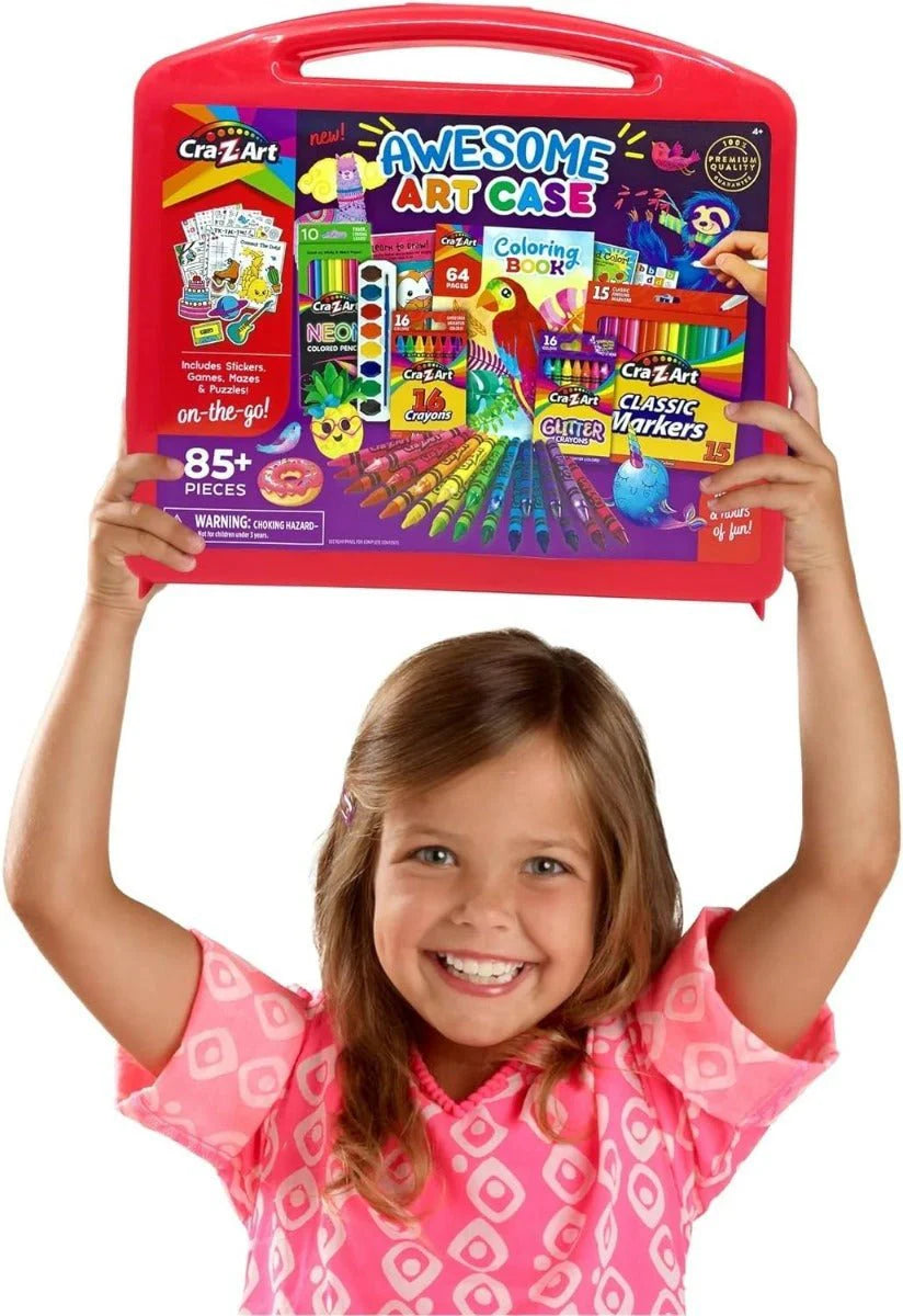 Car-Z-Art Awesome Arts Case – Creative Art Kit for Kids