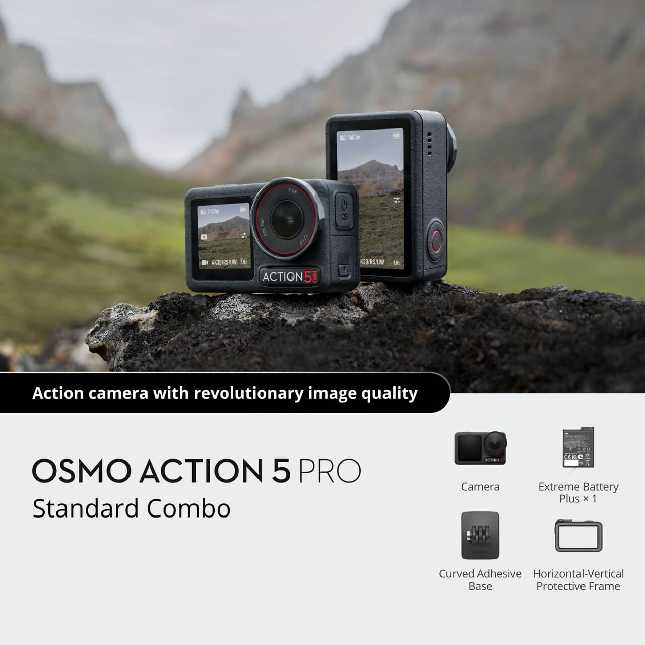 DJI Osmo Action 5 PRO Adventure Bundle – Pro Features