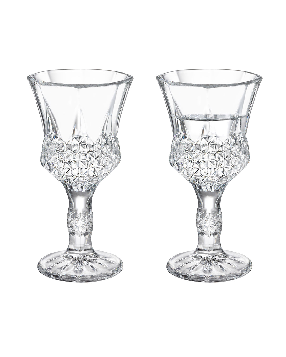 Audrey 4-piece Stemware Coffee Side Set - Madame Coco JO