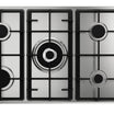 Elba EN 95-54V X Built In Gas Hob 90cm 5 Burners stainless steel