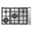 Elba EN95-565 XDB 1 Gas Hob Built-in, 5 Burners, Full Brass, 90 cm