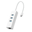 محول جيجابت إيثرنت من تي بي لينك بثلاثة منافذ UE330C USB Type-C