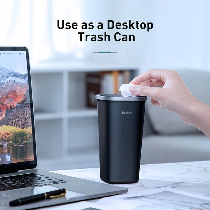 سلة المهملات للسيارة الخالية من الغبار من باسيوس - أنيقة وعملية