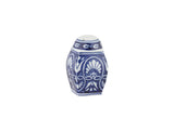 Madame Coco Ames Salt Cellar – Blue, Refined Practicality & Stylish Counter or Table Essential