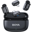 ميكروفون لاسلكي مزدوج BOYA Mini 12 | من النوع C و Lightning