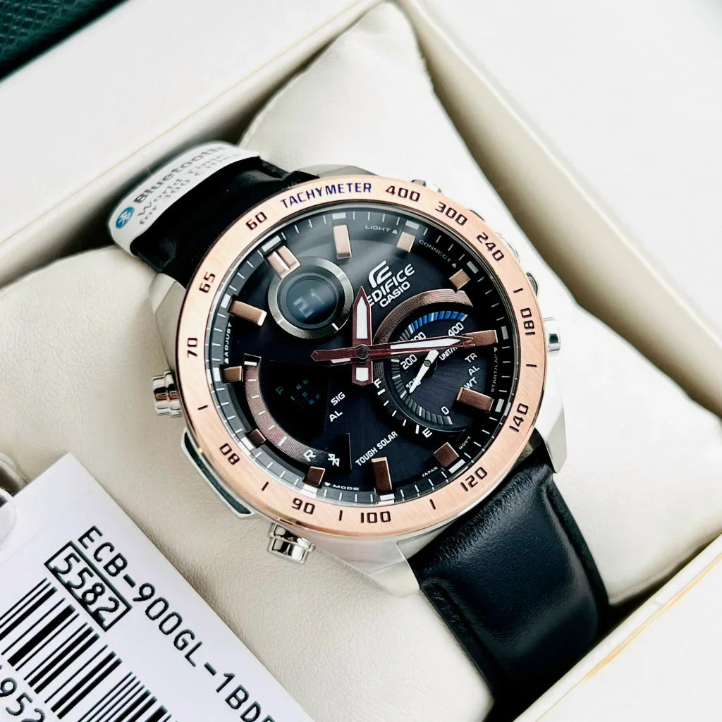 CASIO EDIFICE ECB-900GL-1B MEN WATCH