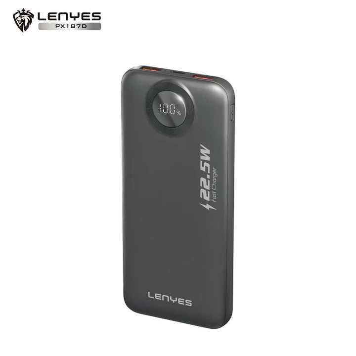 باور بانك Lenyes PX187D 10000mAh شحن سريع ومحمول