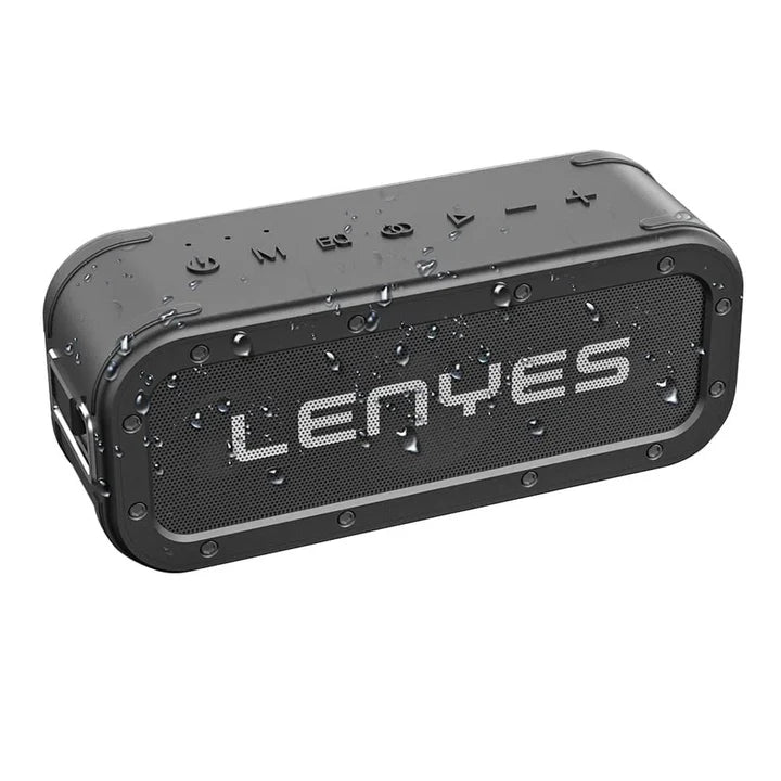 LENYES S822 Wireless Speaker – Deep Bass & LED Portable Sound