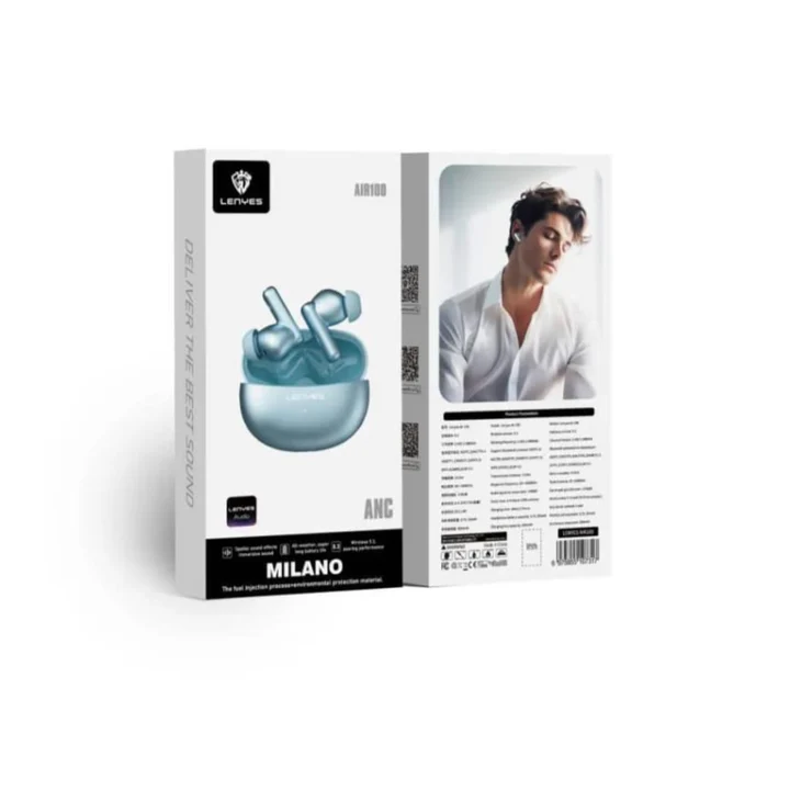 Lenyes Air 100 TWS – ANC+ENC Noise Canceling Wireless Earbuds