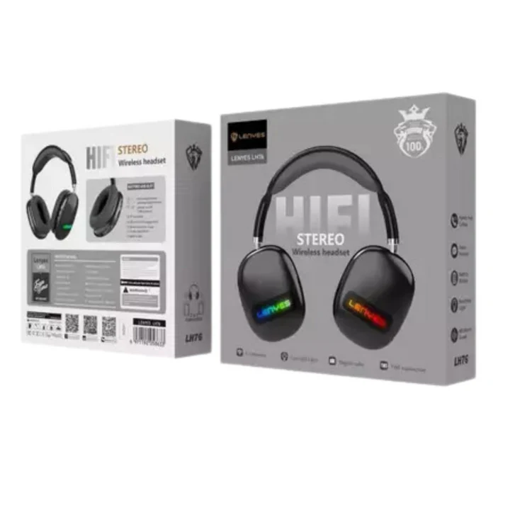 Lenyes LH76 – Wireless Bluetooth Headset with High-Quality Sound