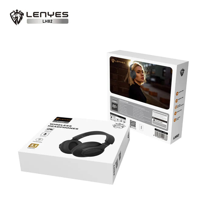 Lenyes LH82 – Wireless Bluetooth Headset with Comfortable Design