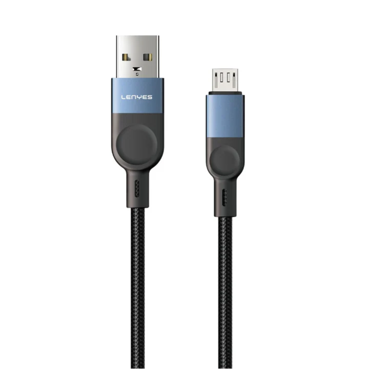 كابل Lenyes LC514-TC شحن سريع USB-A إلى Type-C مجدول