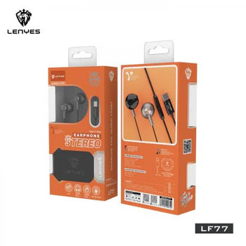 Lenyes LF77 Type-C Earphones – HiFi Sound & Built-in Mic