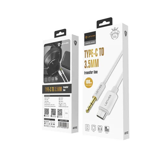 Lenyes AX102 3.5mm Audio Adapter – Clear & Reliable Sound