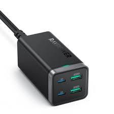 RAVPower 65W GaN 4-Port USB Charger