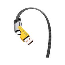 XO NB283 4-in-1 Charging Cable 60W – 1M Grey Multi-Cable