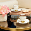 Yolande Pecher 4-piece Coffee Cup Set - Madame Coco JO