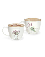 Madame Coco Lavender Pente 2-Piece Mug Set