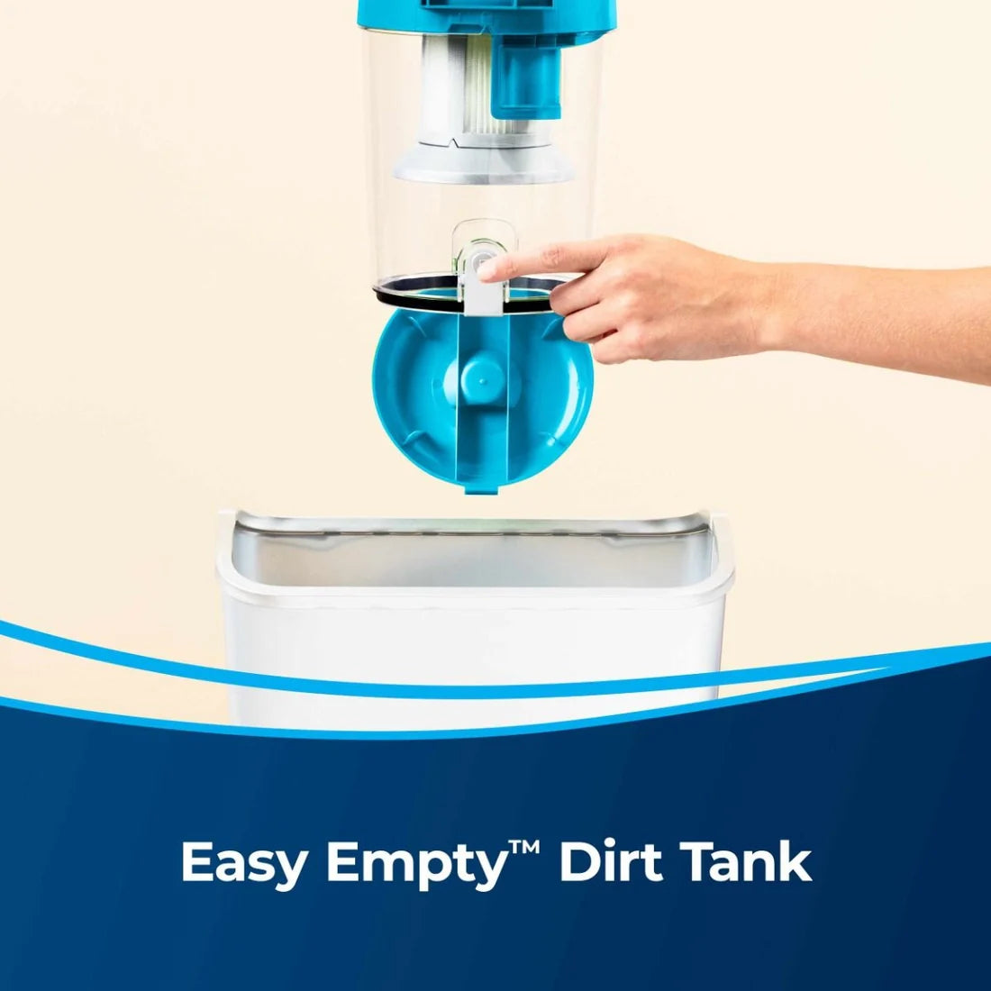 Bissell Easy Vac 2155E مكنسة أسطوانية قوية للأرضيات