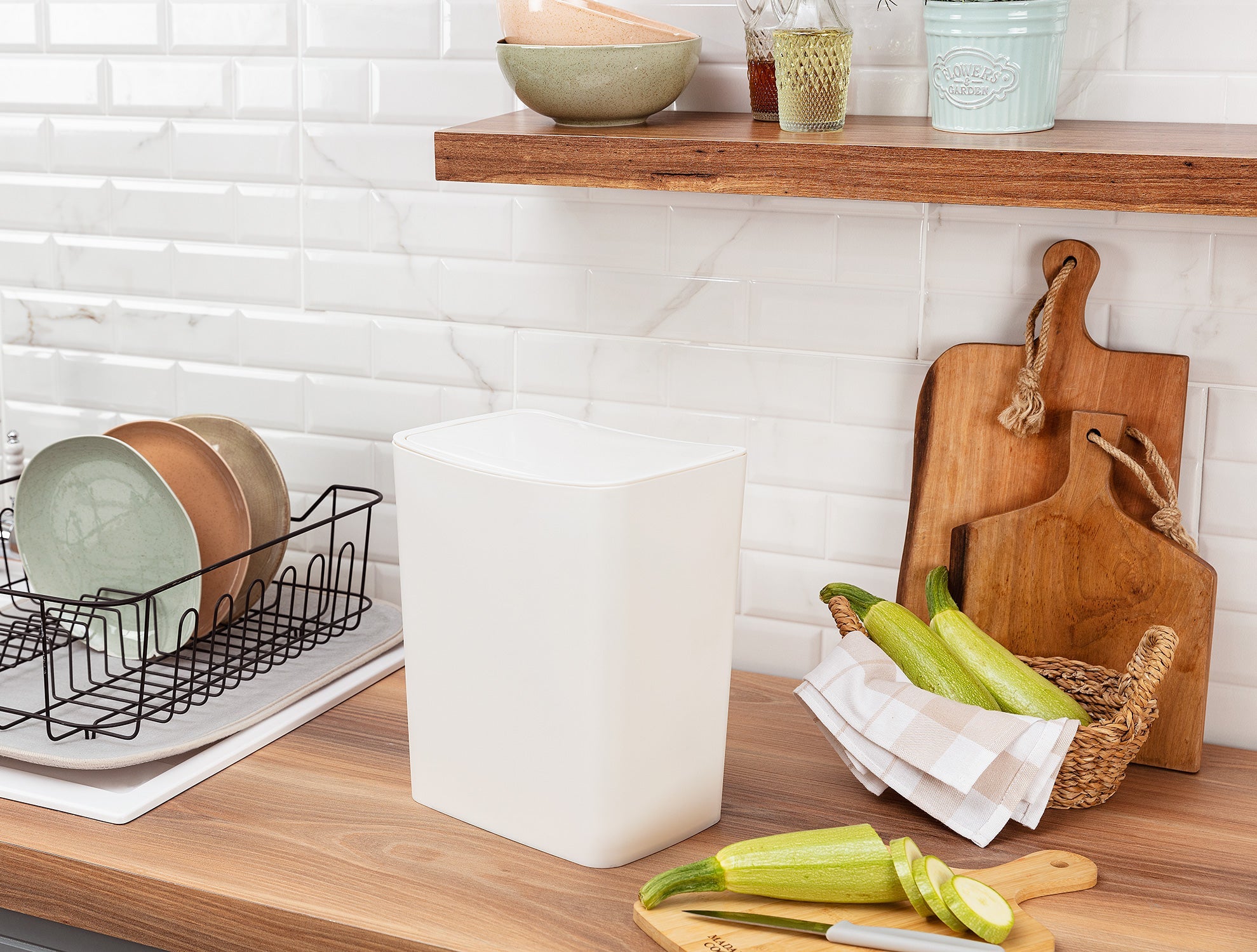 Olivier Switch Trash Can 8.5lt - Madame Coco JO