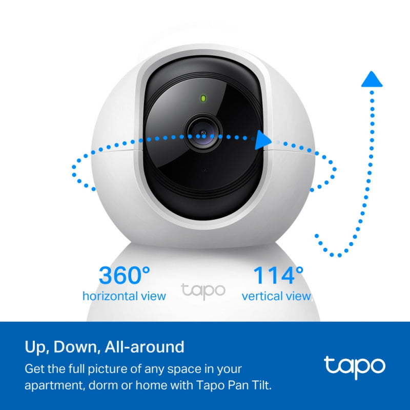TP-Link Tapo C200C Pan/Tilt Camera | 1080p, Night Vision