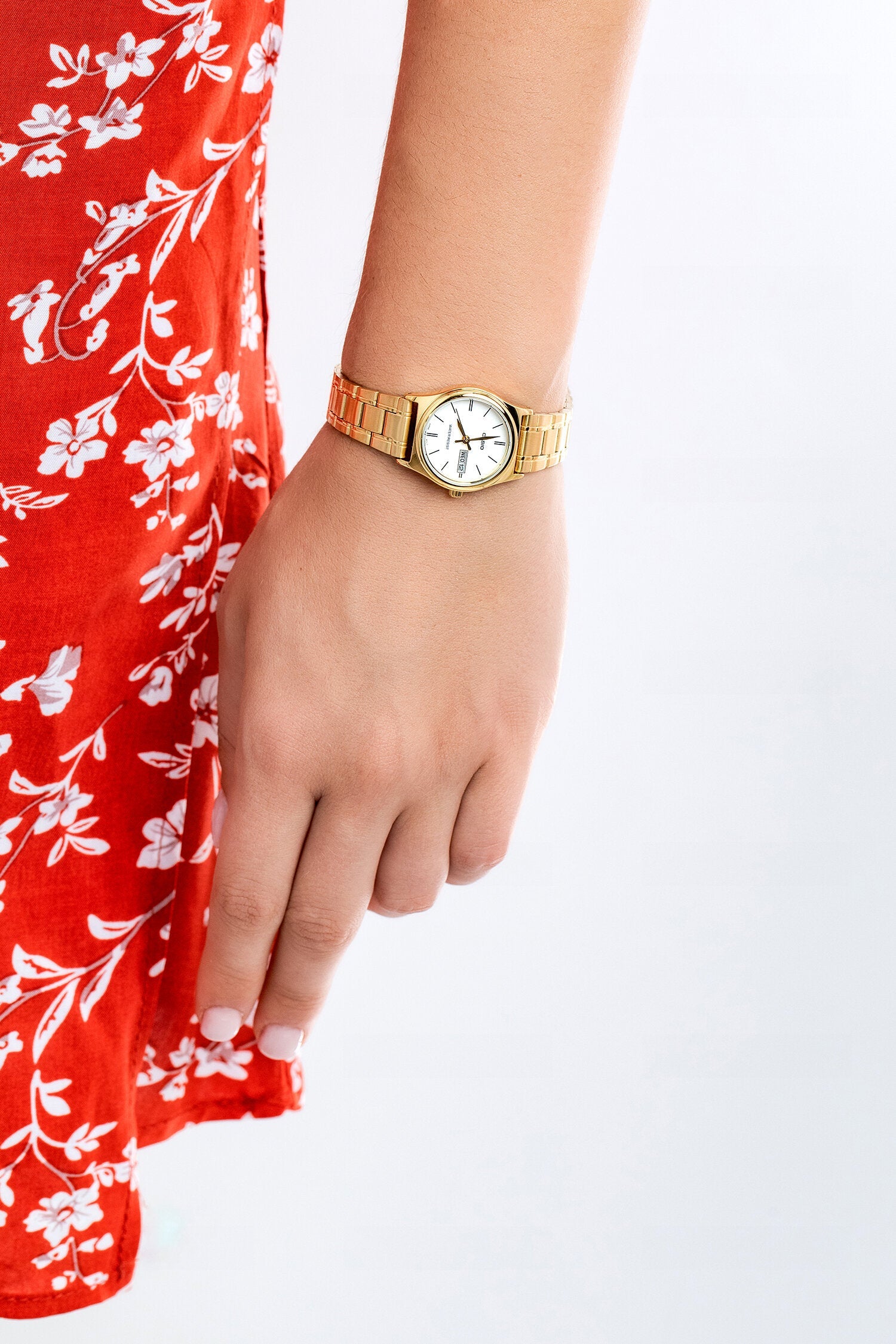 Casio LTP-V006G-7B Gold Stainless Steel Watch for Women