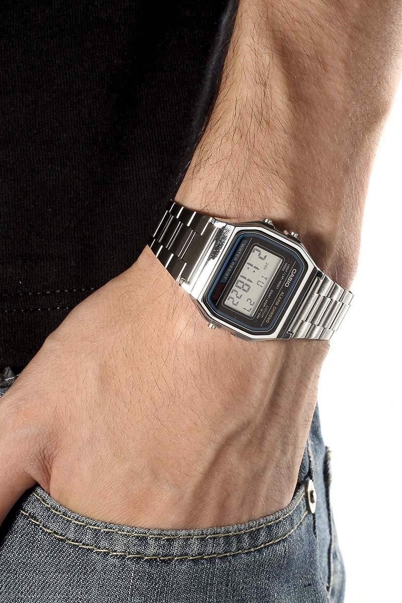 CASIO A158WA-1D MEN WATCH