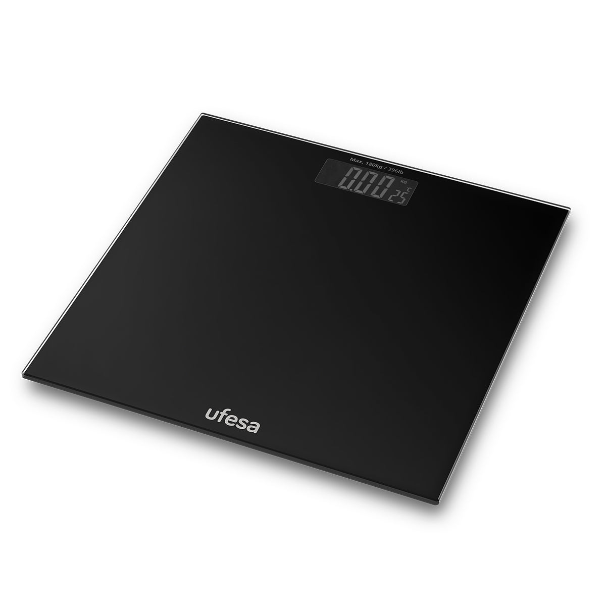 Ufesa Zurich Digital Bathroom Scale - Precision Weight & Temperature Monitor