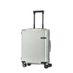 SAMSONITE EVOA Spinner 81cm Expandable – Brushed Silver Luggage