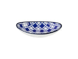 Madame Coco Rêve Bleu Brest Oval Plate – Bold Blue Ceramic Serving Platter