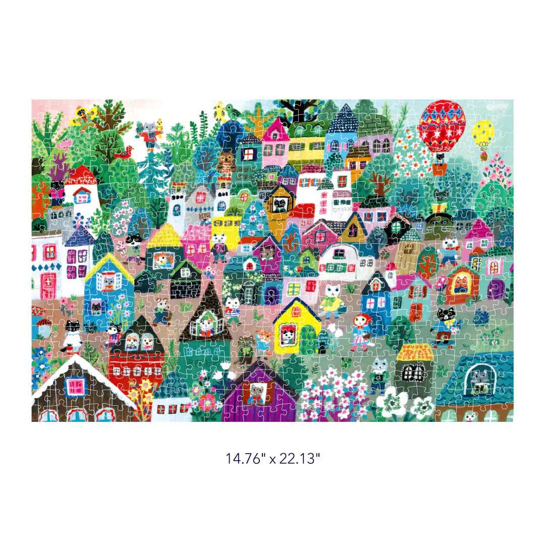 Mideer Artist Puzzle 500p – Meowtopia