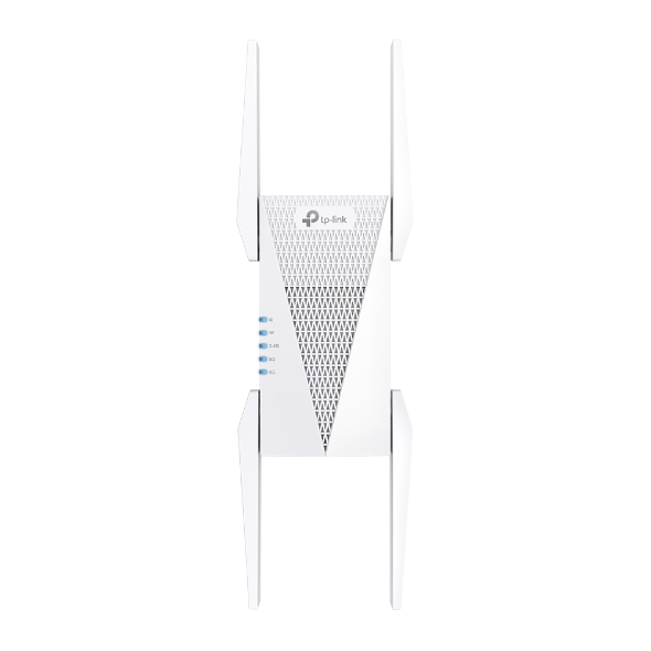 TP-Link AXE5400 Tri-Band Mesh Wi-Fi 6E Range Extender - White