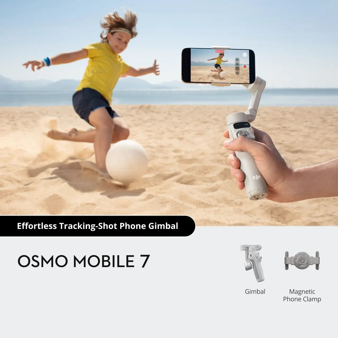 DJI Osmo Mobile 7 – مثبت ذكي لفيديو الهاتف الذكي