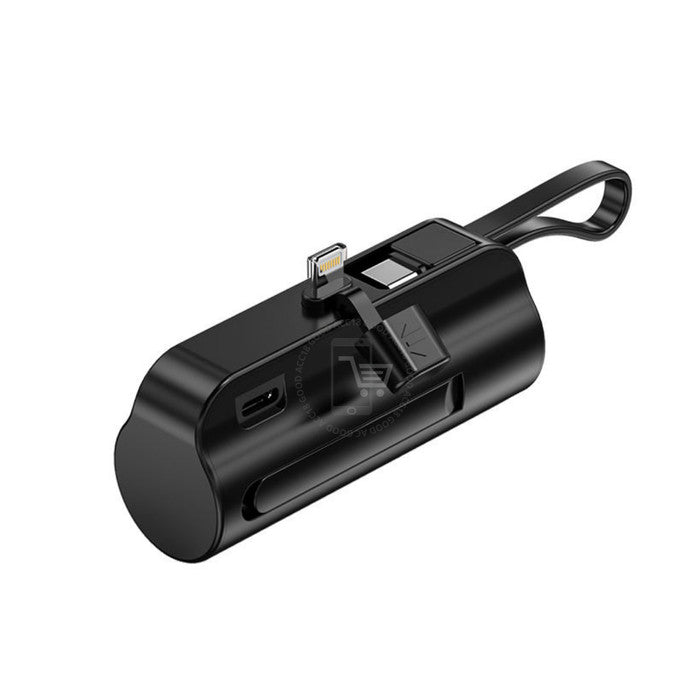 باور بانك ميني من لينيس بسعة 5000 مللي أمبير متوافق مع أجهزة الأندرويد ويدعم الشحن السريع بقوة 22.5 واط و بقوة 20 واط PD