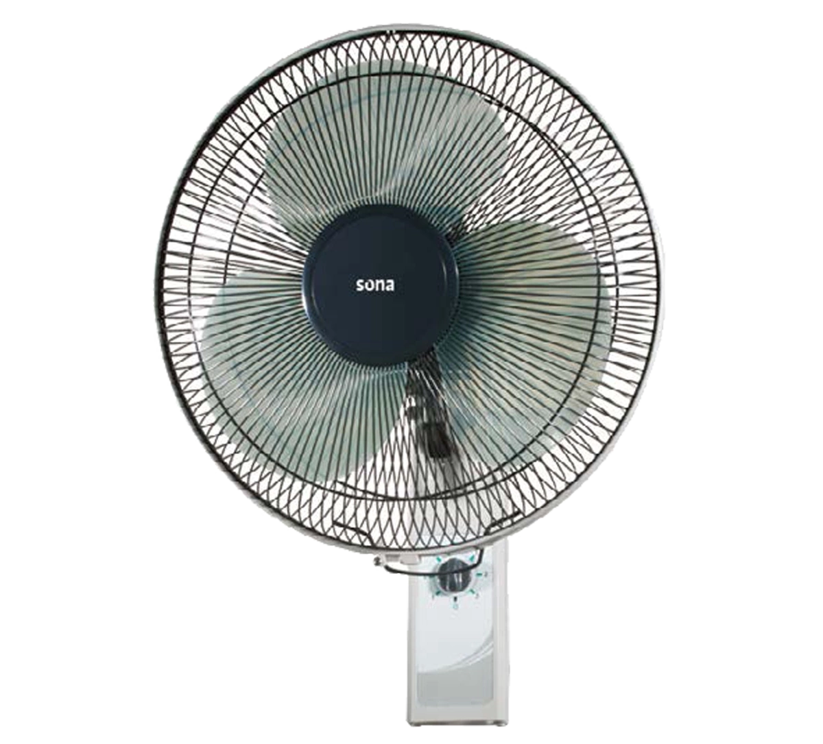 Sona Wall Fan 16 Inch 3 Blades 3 Speeds Gray | Model WF-624