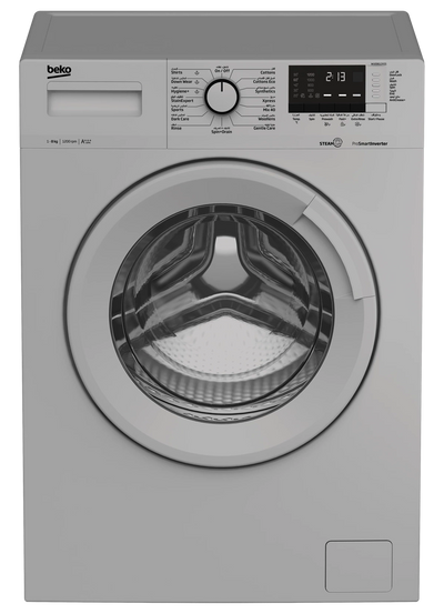 Beko 8 kg Washing Machine - Silver