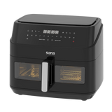 Sona 10L Air Fryer 2600W with Divider For cooking on two sides