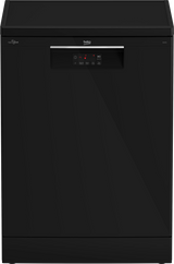 Beko Dishwasher 6 Programs 3 Sprays 2 Baskets Black Inverter A++ | BDFN 16422 B