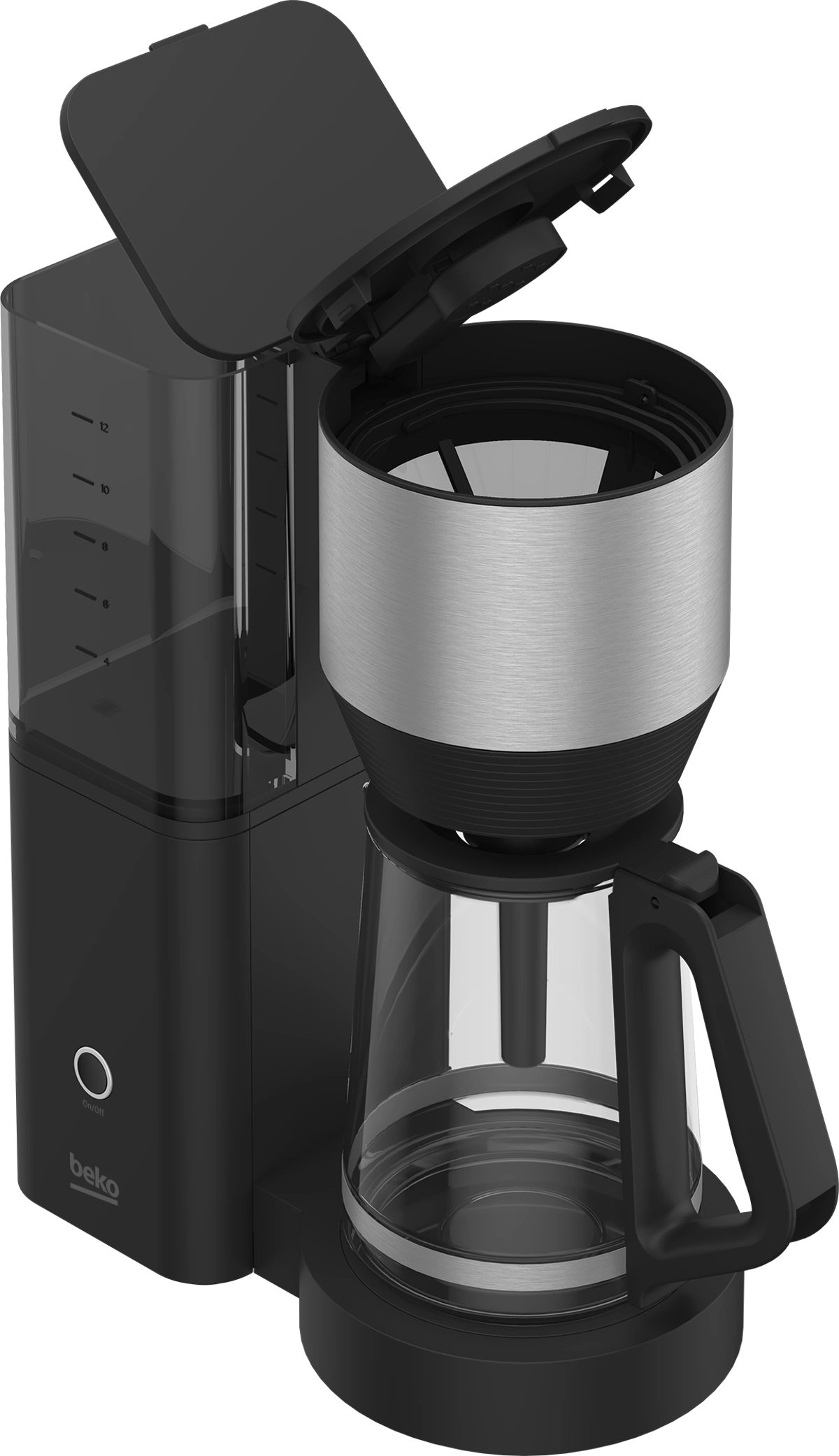 Beko American Coffee Maker 1000W 10 Cups Glass Jug