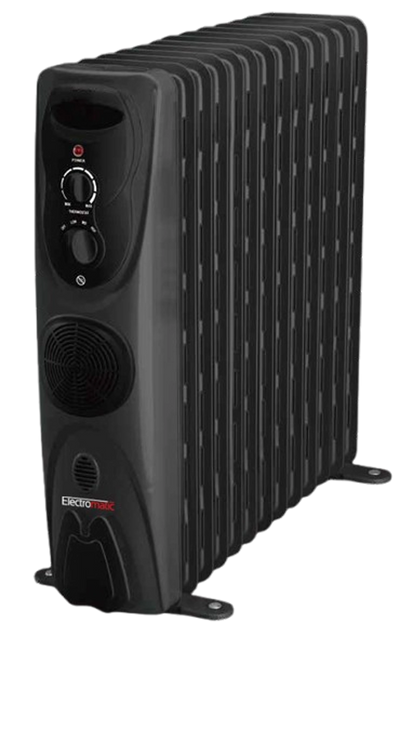 Electromatic Quartz Heater with Humidifier 2500W 3 Heat Settings