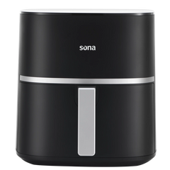 Sona Air Fryer 5.5L 1650W 10 Programs Touch Control Black