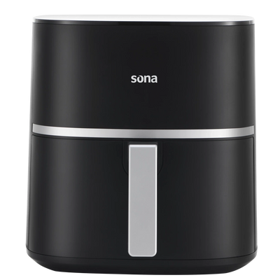 Sona Air Fryer 5.5L 1650W 10 Programs Touch Control Black