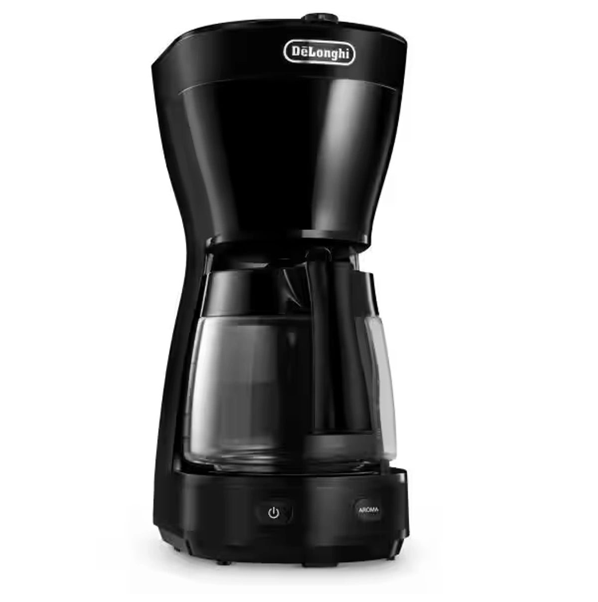 ماكينة صنع القهوة الأمريكية ديلونجي، 10 أكواب، إبريق زجاجي