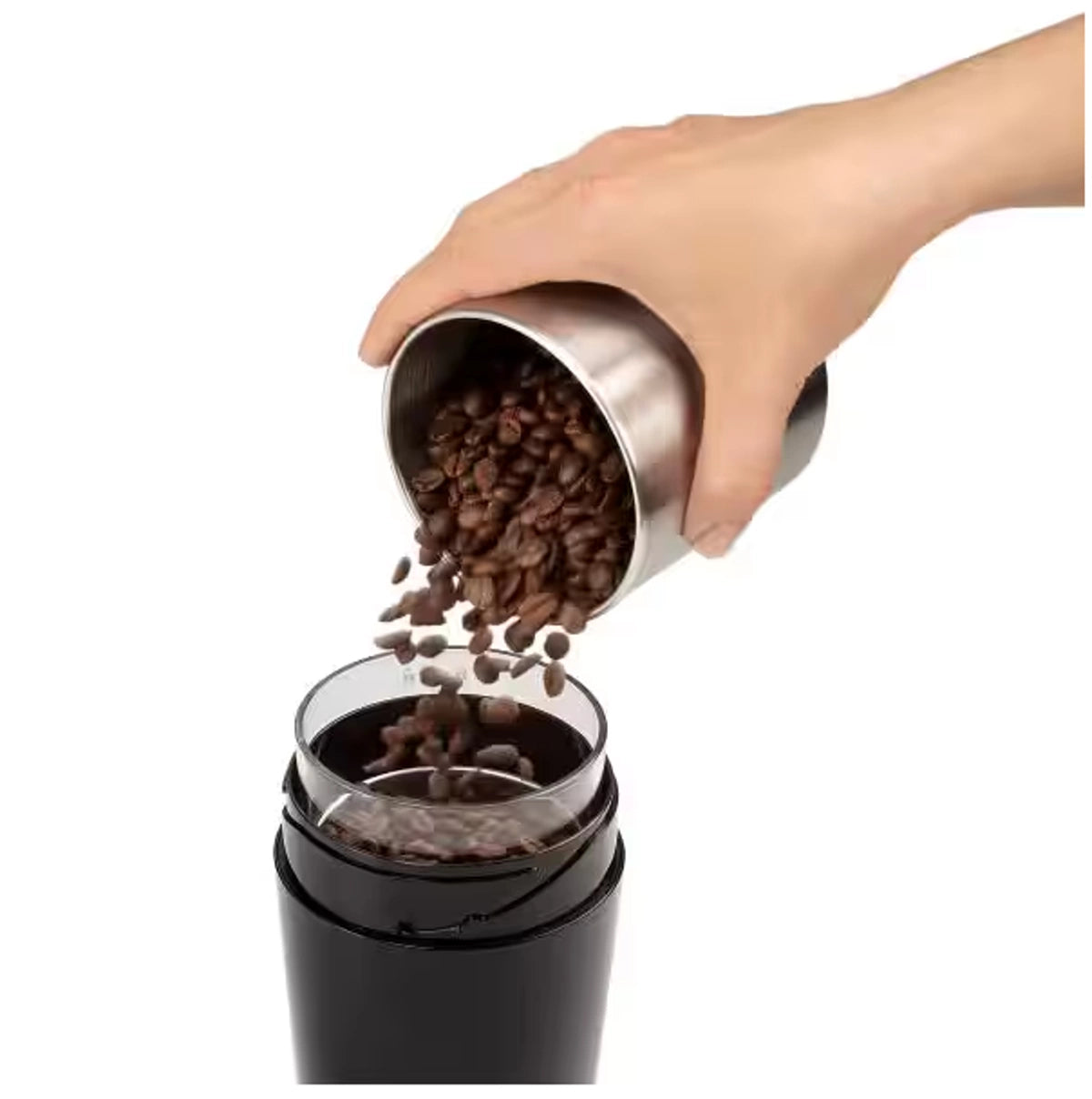 DeLonghi Coffee Grinder - 3 Grind Settings, 90g Capacity