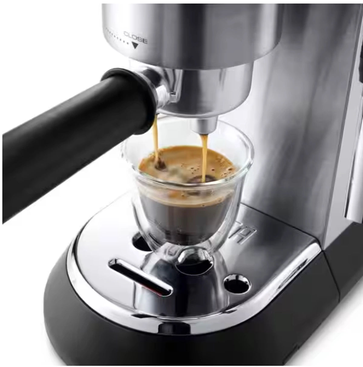 Delonghi Espresso Maker Dedica Style 15 Bar Pressure 1300 Watt, Stainless Steel