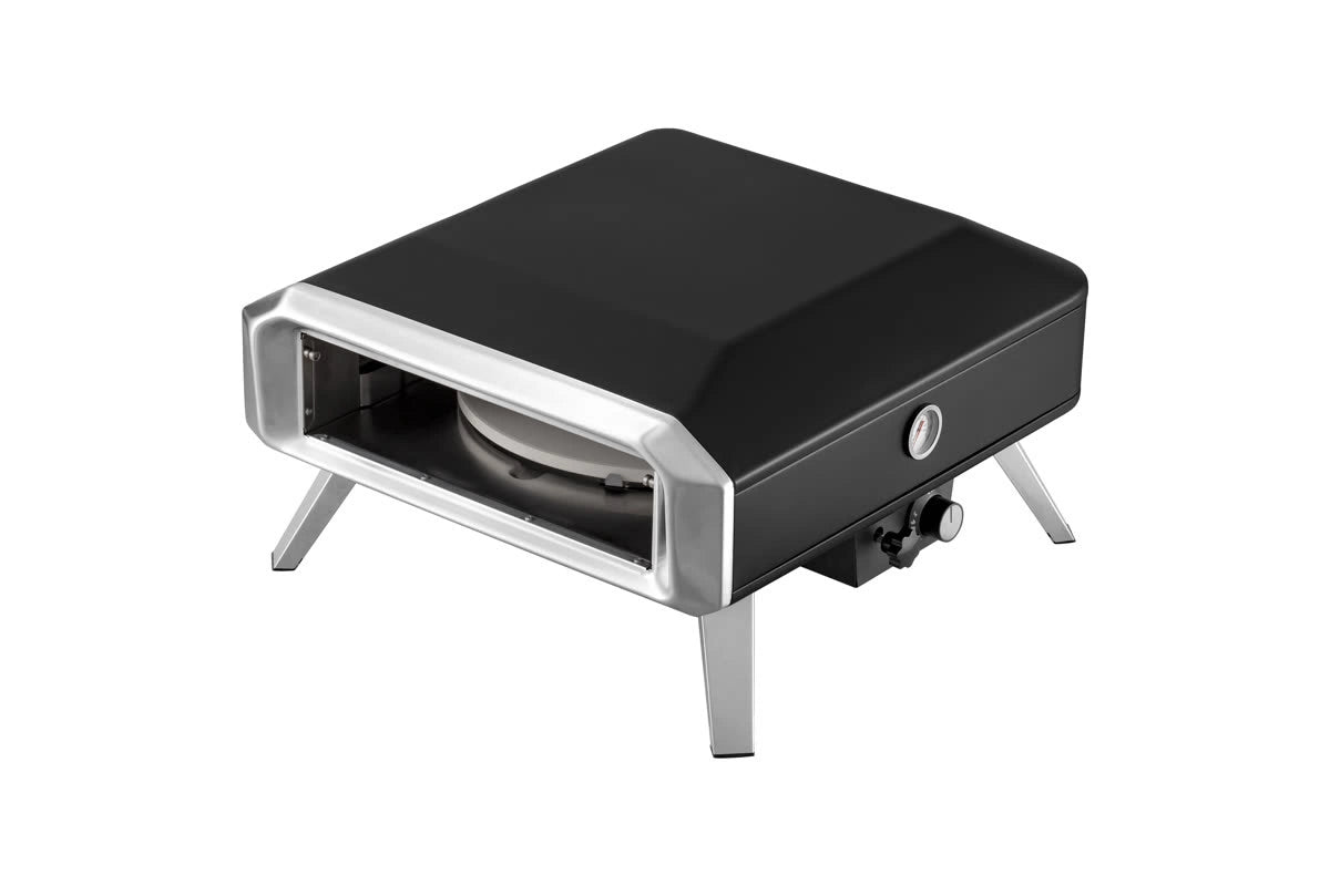 Pizza King 16" Gas Pizza Oven with Automatic Rotation & Pizza Stone