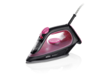 Braun TexStyle 1 Steam Iron 2000W 220ml SuperCeramic Soleplate Lightweight – Black & Violet (SI1070PU)